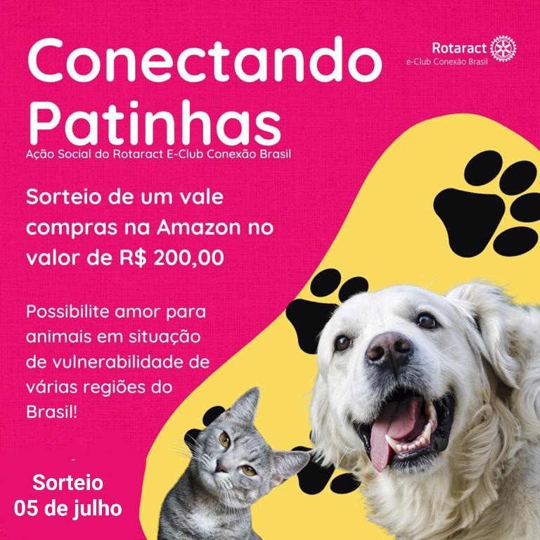 Foto  - [CANCELADA] Conectando Patinhas - Rotaract e-Club Conexão Brasil